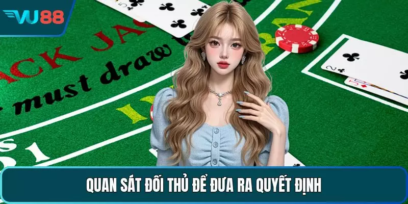 Quan sát đối thủ để đưa ra quyết định